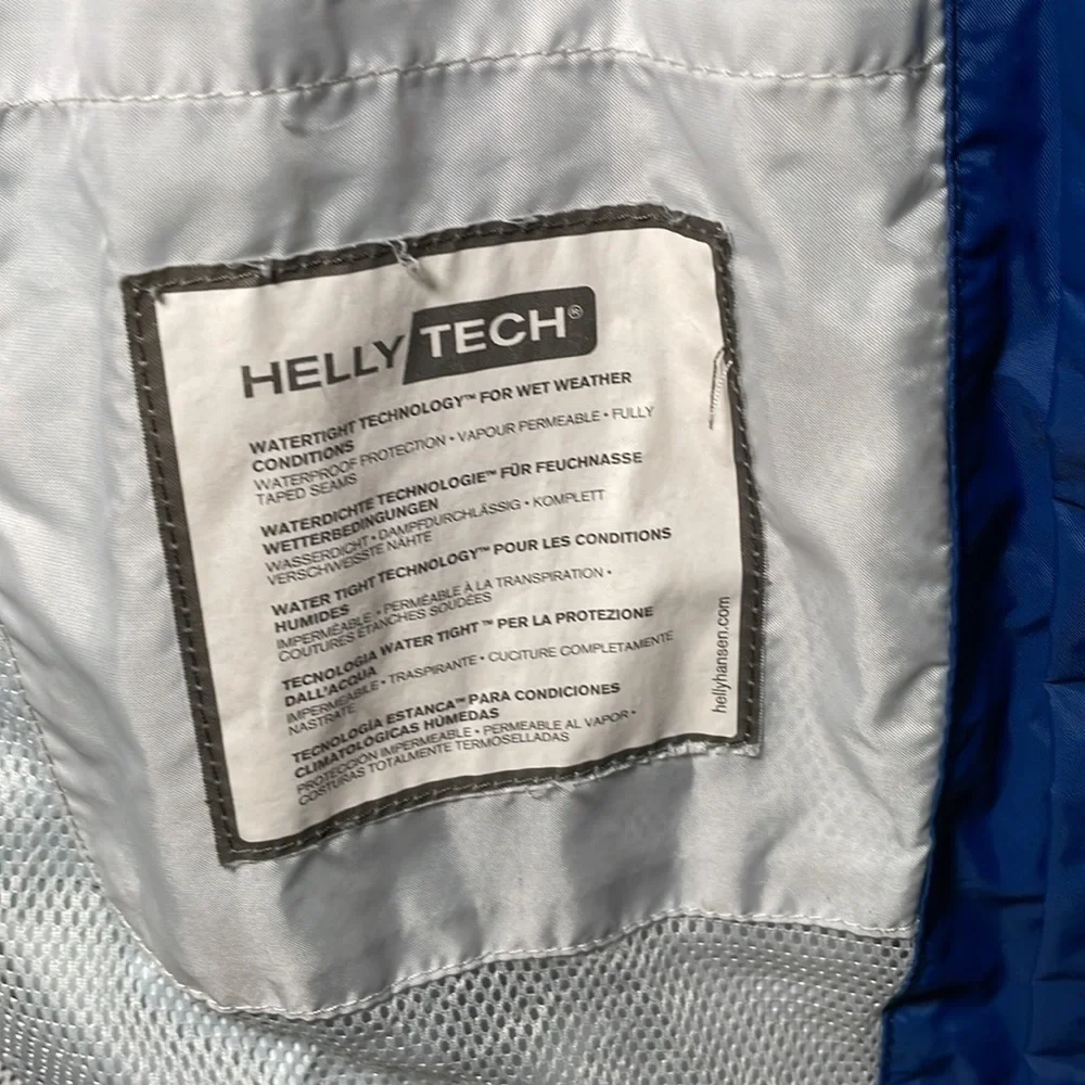 Helly Hansen Nylon Jacket Size Large